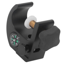 Supporto regolabile in alluminio con bussola e morsetto GPS RTK