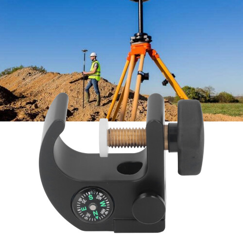 Supporto regolabile in alluminio con bussola e morsetto GPS RTK 2