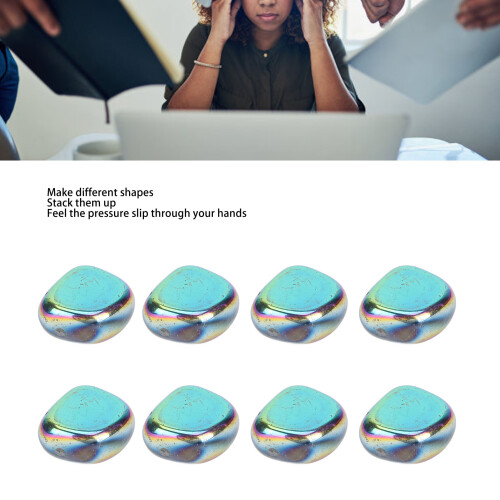 20Pcs Ferrite Putty Stones Magnet Rocks for Office Classroom Decompression 2