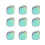 20Pcs Ferrite Putty Stones Magnet Rocks for Office Classroom Decompression 7