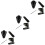 12Stk Schwarze Headbands Halskette Zigarrenhalter Party-Set 5