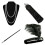 12Stk Schwarze Headbands Halskette Zigarrenhalter Party-Set 10