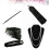 12Stk Schwarze Headbands Halskette Zigarrenhalter Party-Set 11