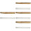 4Ensembles Bâtons D'encens Bois Khaki Aromathérapie Maison 6