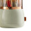 Light Green Rotating Dustproof Makeup Brush Holder 5