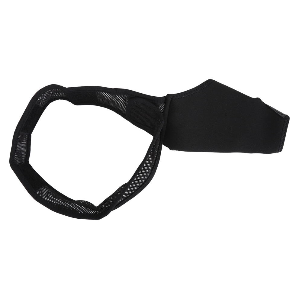 Black Dog Knee Support Brace, Soft Breathable Oxford, Adjustable,