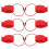 6Pièces Supports Porte-Disques En Métal 1