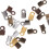 Accessoires Métalliques Pour Fermoirs DIY Multicolores 11