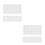 2Sets Clear Double Sided Adhesive Dots Waterproof Sticky Balloon Glue 5