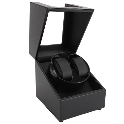 Double USB Automatic Watch Winder Box for Automatic Watches, W135B
