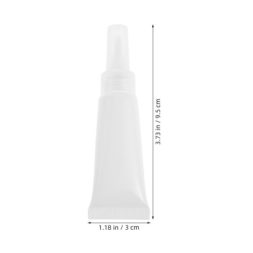 5Ud De Labial Plástico Vacío Recargables Para DIY 2