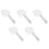 5Pièces Scoop Alimentaire Transparent ABS Avec Clip Pour Animaux 7