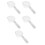 5Pièces Scoop Alimentaire Transparent ABS Avec Clip Pour Animaux 8