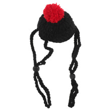Black Lightweight Nose Warmer Soft Knitted Nose Cover for Home Use