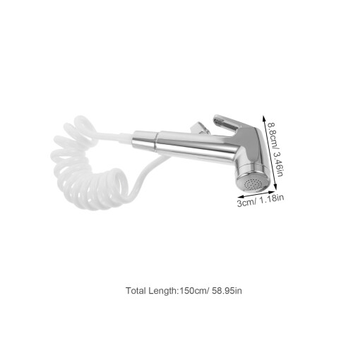 Douchette À Main Multi ABS Avec Adaptateur Rapide Pour 2