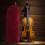 Sac Violon Avec Doublure Tissu Rouge Résistant Rayures 6