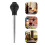 Stainless Steel Wine Making Dropper Black Silicone Kitchen Pipette 10