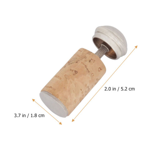 Accessoire Bouchon Flûte En Liège Et Laiton Durable 1