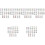 240Paires Autocollants Eyeliner Réutilisables Pour 6