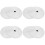 8Rolls White Hook and Loop Adhesive Strips Easy Peel Stick DIY Tapes 4
