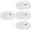 8Rolls White Hook and Loop Adhesive Strips Easy Peel Stick DIY Tapes 5