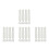 16Pcs Small Transparent Math Rulers with Accurate Scale and Magnifier 4