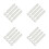 16Pcs Small Transparent Math Rulers with Accurate Scale and Magnifier 6
