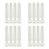 16Pcs Small Transparent Math Rulers with Accurate Scale and Magnifier 8