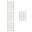 16Pcs Small Transparent Math Rulers with Accurate Scale and Magnifier 9