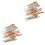 80Pcs Large Eye Plastic Sewing Needles Assorted Colors for Kids Crafts 4