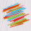 80Pcs Large Eye Plastic Sewing Needles Assorted Colors for Kids Crafts 10