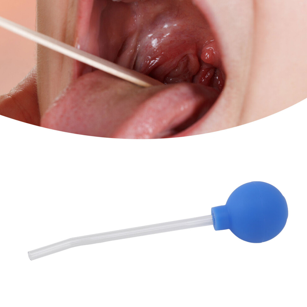 Tonsil Stone Vacuum Tool PVC Suction Ball Blue for Throat Cleaning