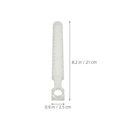 4Pcs Transparent Precision Math Ruler Set with Mini Handheld Magnifier 1