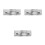 3Ensembles De Montage En Acier Inoxydable Pour Murale 4