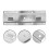 3Ensembles De Montage En Acier Inoxydable Pour Murale 10