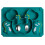 2Sets Silicone Baby Tableware Set Olive Green - Spoon Fork Dining Bowl 1