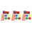 3Sets Multi Plastic Pressed Cookie Molds Clay Tools for Kids Home Use 9