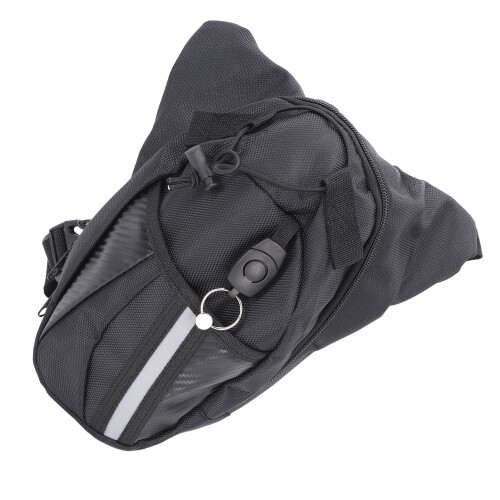 Reflective Strip Cycling Thigh Pouch