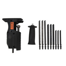 Adjustable Reciprocating Saw Adapter With Quick Blade Change System, Upgraded Stability Rod For Enhanced Performance, Ideal For Multi Purpose Cutting