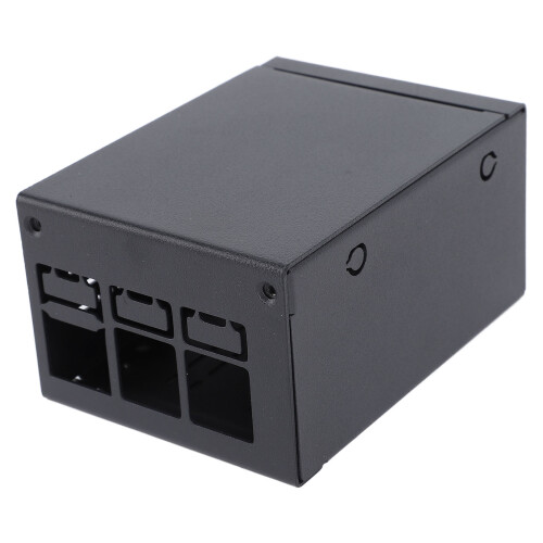 Industrial Microcomputer Case for RasPi 5B, Large Space, Iron Material