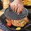 Gusseiserner Burger-Maker mit Holzgriff, Robuste Form für Burgerfleisch, Küchenhelfer und Zubehör 4