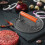 Gusseiserner Burger-Maker mit Holzgriff, Robuste Form für Burgerfleisch, Küchenhelfer und Zubehör 5