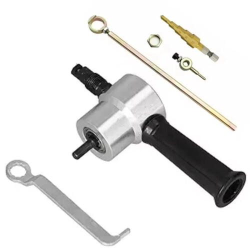 Accessoire pour Perceuse Électrique : Poinçonneuse, Ciseaux, Grignoteuse à Tôle, Perceuse Électrique Réglable
