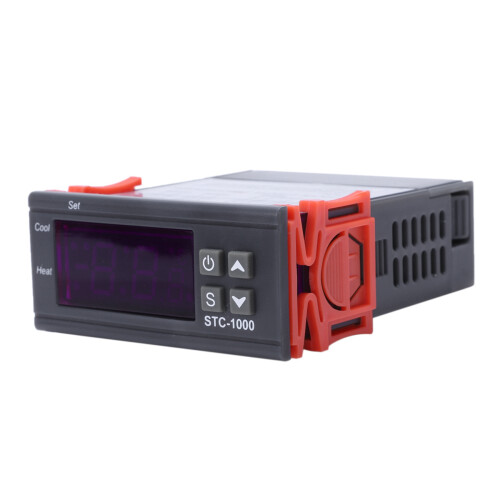 4X 220V Digital STC-1000 Temperature Controller Thermostat Regulator+Sensor Probe 1