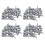 Aquarium Fish Oxygen Air  Tubing Flow Control Valve 80 Pcs Gray 2