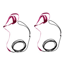 2X Pet Bird Harness and Leash,Adjustable Bird Harness Leash - Pet Anti-Bite Training Rope