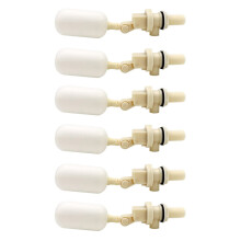 6 Pack Float Valve for Automatic Waterer Bowl Horse Cattle Goat Sheep Pig Dog Water Trough Farm Supplies
