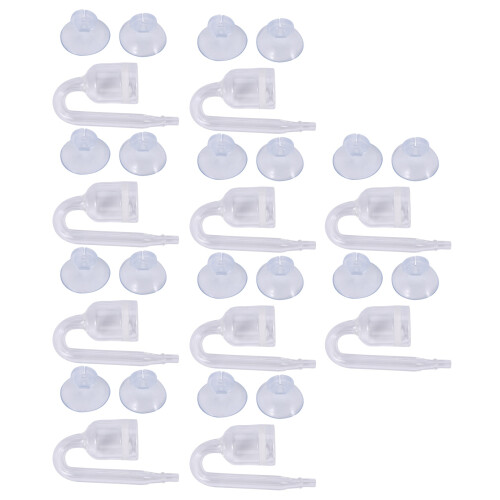 10X Aquarium Fish Tank CO2 Diffuser Carbon DioXide Reactor with Ceramic Disc + 20 Suckers 1