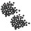 100 Pcs 18mm Diameter Black Bio Balls for Aquarium Pond Filter 1