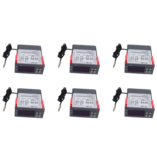 6X 220V/STC-/1000 Digital Temperature Controller Thermostat with NTC 1